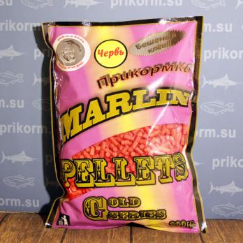 Гранулированная прикормка "Марлин PELLETS" Червь