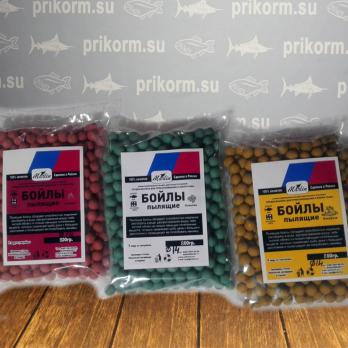 Бойлы пылящие "Марлин" №14 пакет 800 гр  Слива