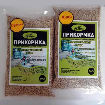 Прикормка горох гранулированный "Ароматизированный" Белая рыба Жареная семечка