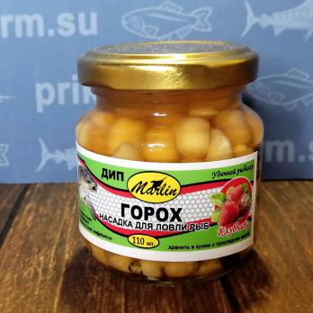 Консервированная насадка "Горох" Клубника