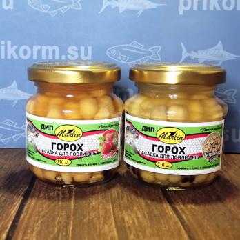 Консервированная насадка "Горох" Мотыль