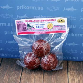 Прикормка "Шары в вакууме" Карп Конопля