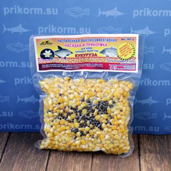 Распаренная насадка и прикормка "Кукуруза в вакууме" Мед