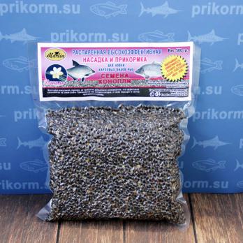 Распаренная насадка и прикормка "Семена конопли в вакууме"