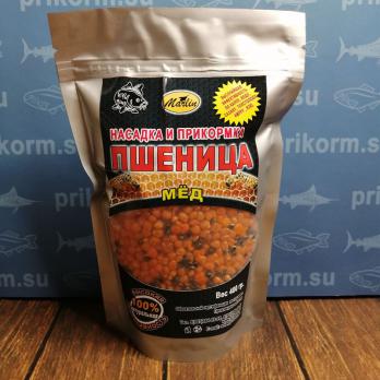 Зерновая смесь крашенная "Пшеница + конопля" Шоколад