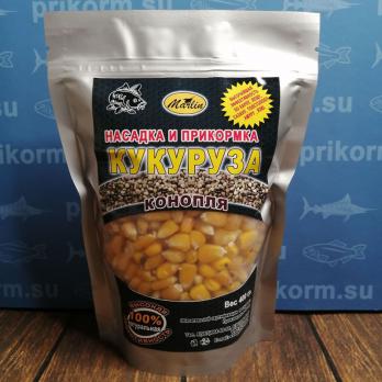 Зерновая смесь "Кукуруза + конопля" Клубника